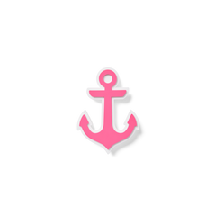 Bogg Bit - Pink Anchor O4