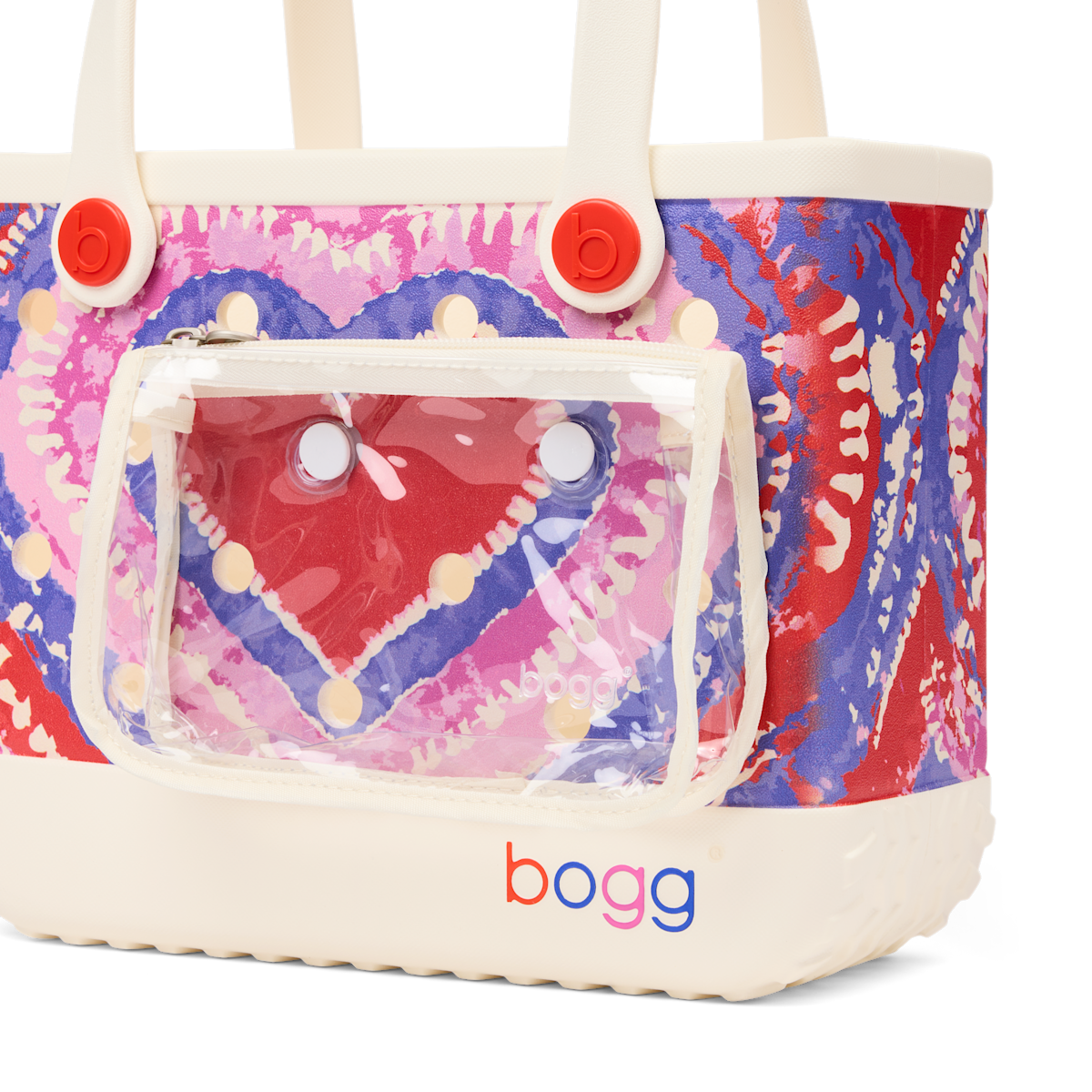 Bitty - Dye-licious Heart Buoy Red Z4