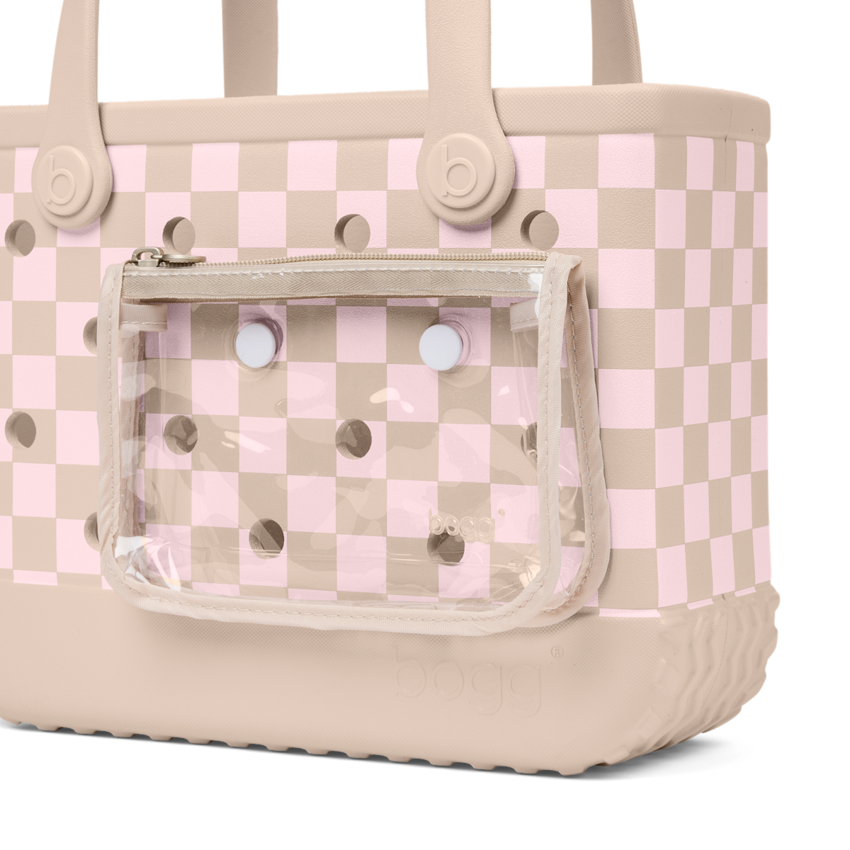 Bitty - Checkered Linen/ Pink Marshmallow L6