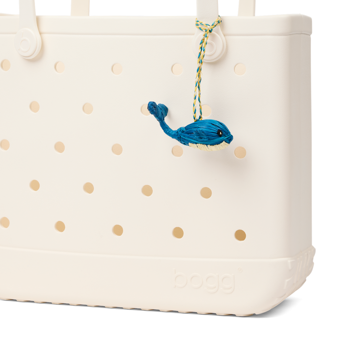 Bogg'd & Charmed - Raffia Whale M8