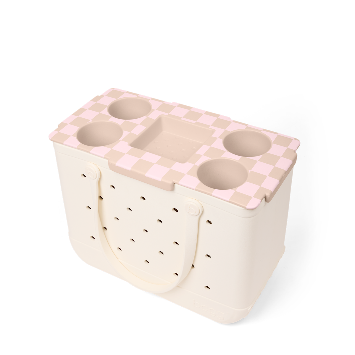 Top o' the Bogg to Ya - Checkered Linen/ Pink Marshmallow X1