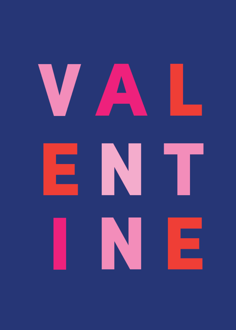 Valentine Greeting Card F7