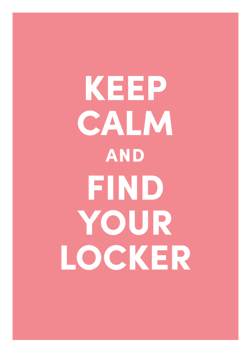 Keep Calm Greeting Card A9