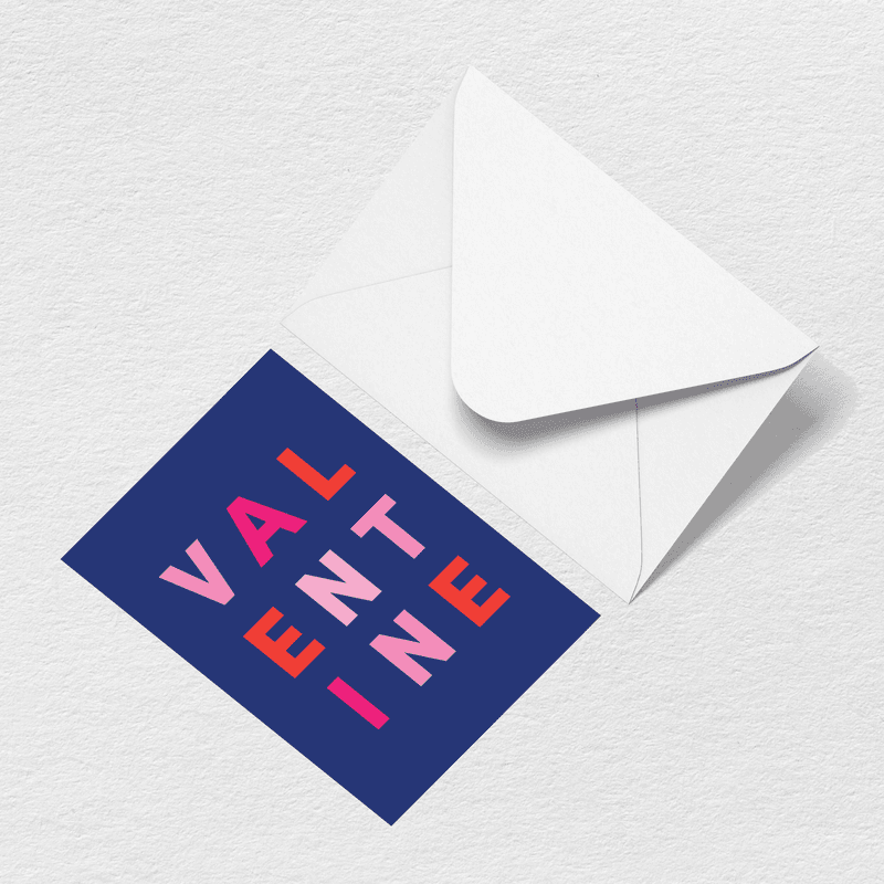 Valentine Greeting Card F7