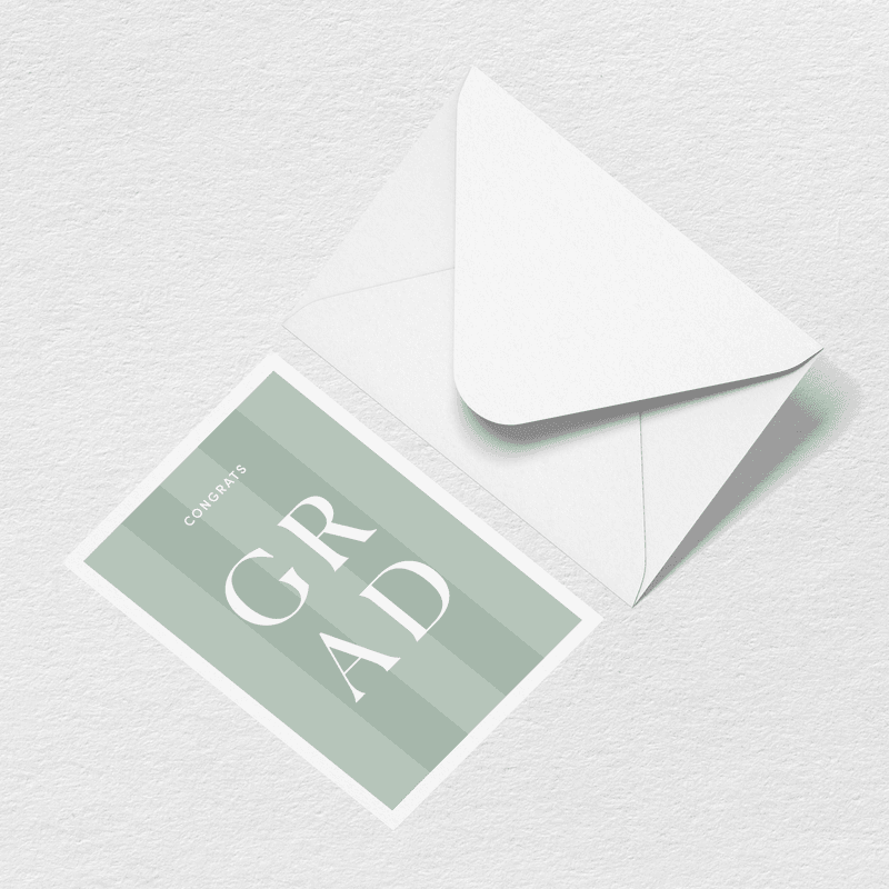 Graduation Grad Greeting Card T2