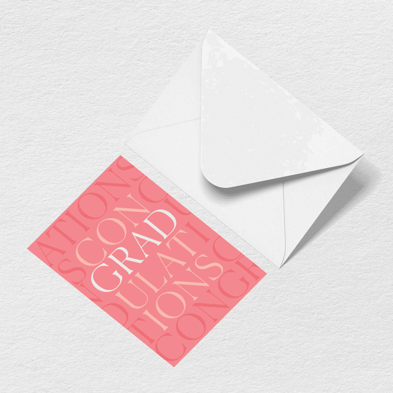 Graduation Congratulations Greeting Card X8