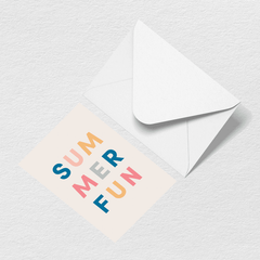 Summer Fun Greeting Card C1