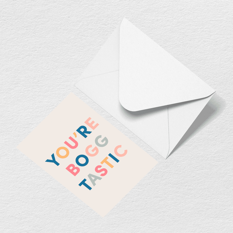 You're Boggtastic Greeting Card F6