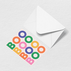 Boo Greeting Card B1