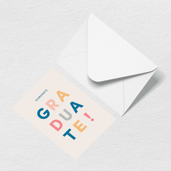 Graduation Graduate Greeting Card V8